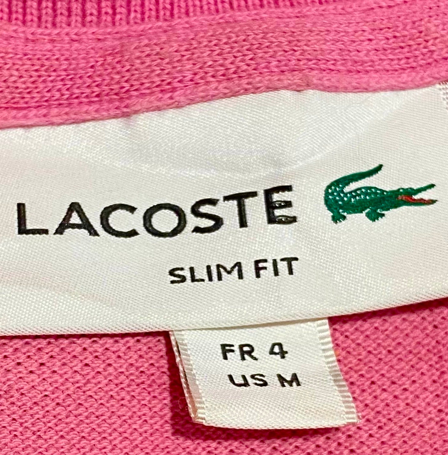 A - LACOSTE POLO