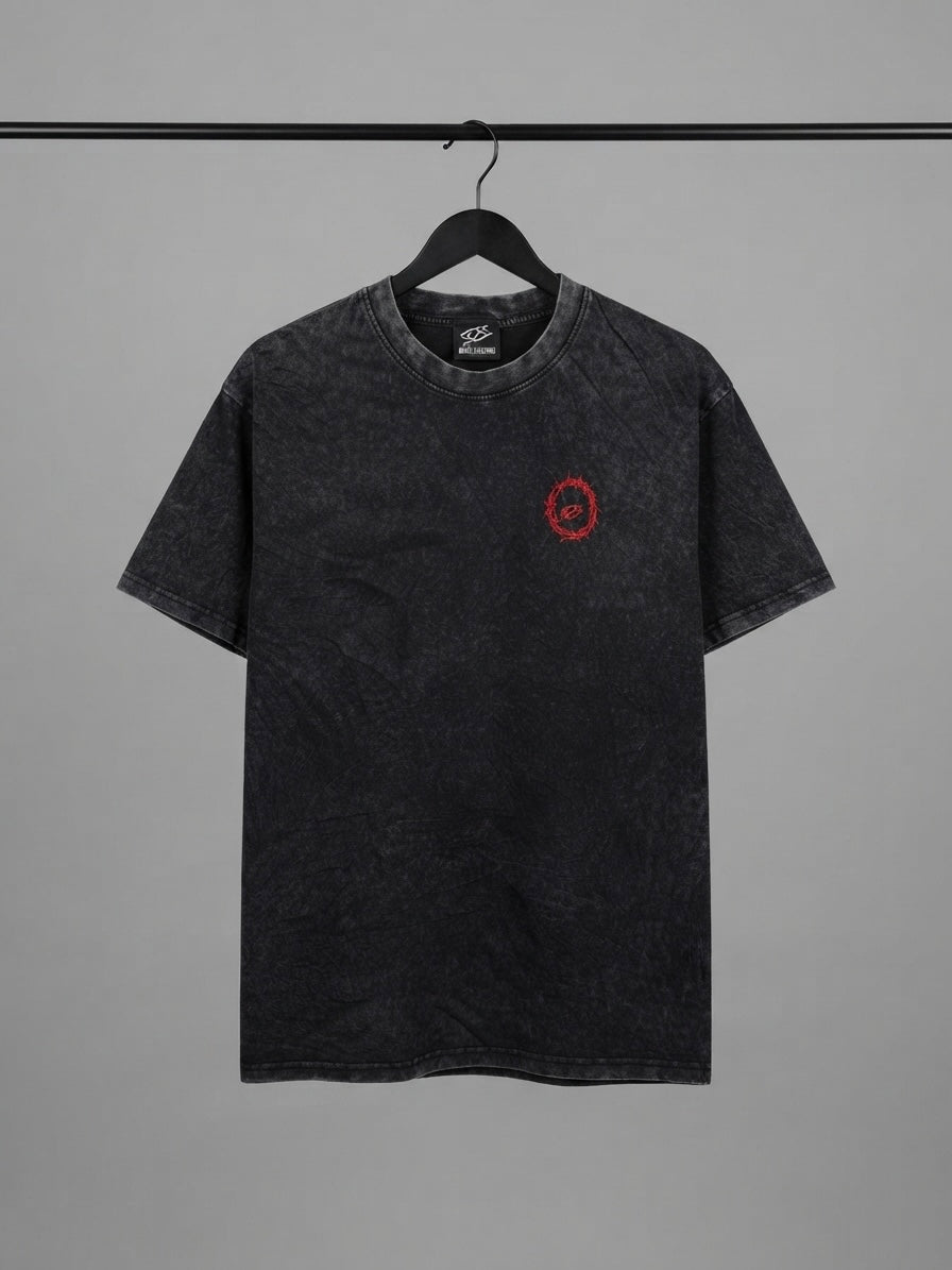 9th- Kay acid wash dropshoulder