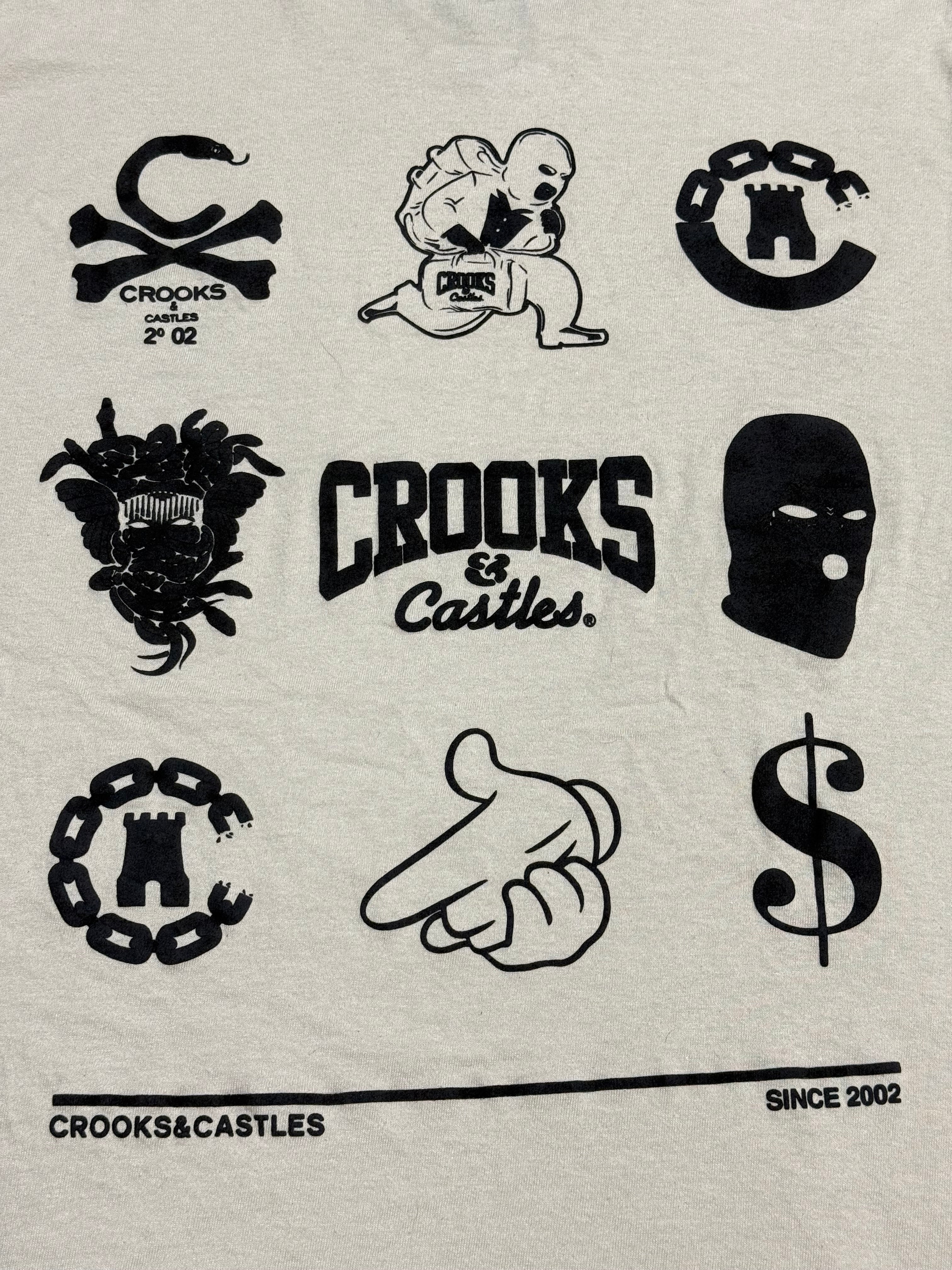 crooks & castles brand new T