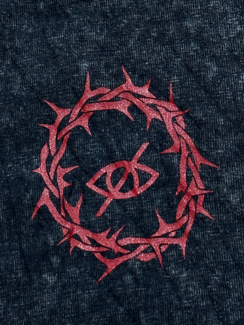 9th- Kay acid wash dropshoulder