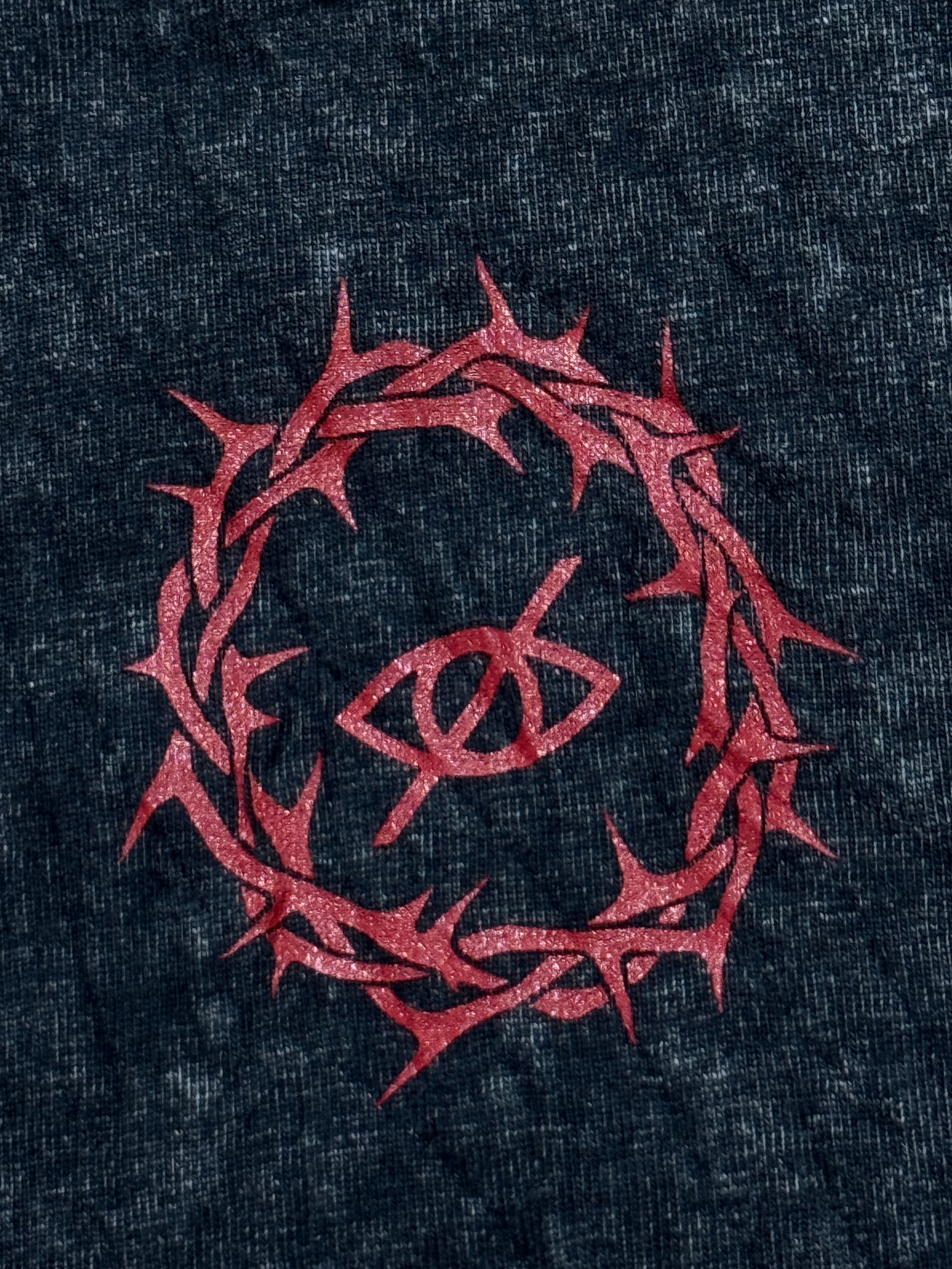 9th- Kay acid wash dropshoulder