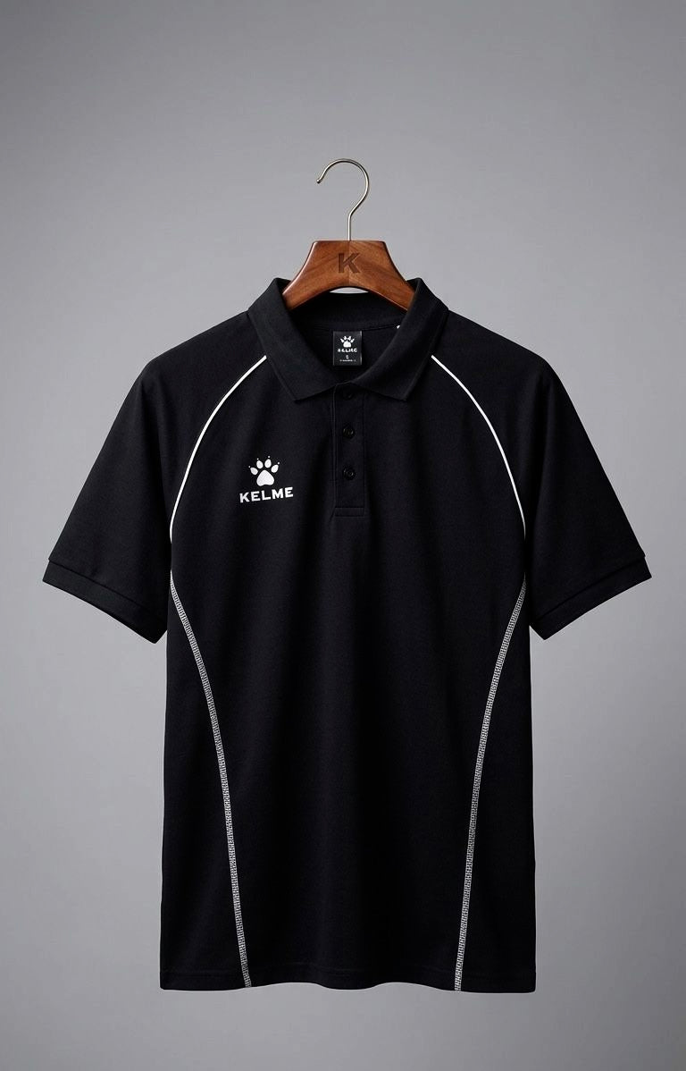 A - KELME STRIPPED POLO