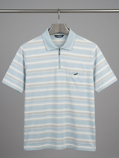 Crocodile Zipup Polo