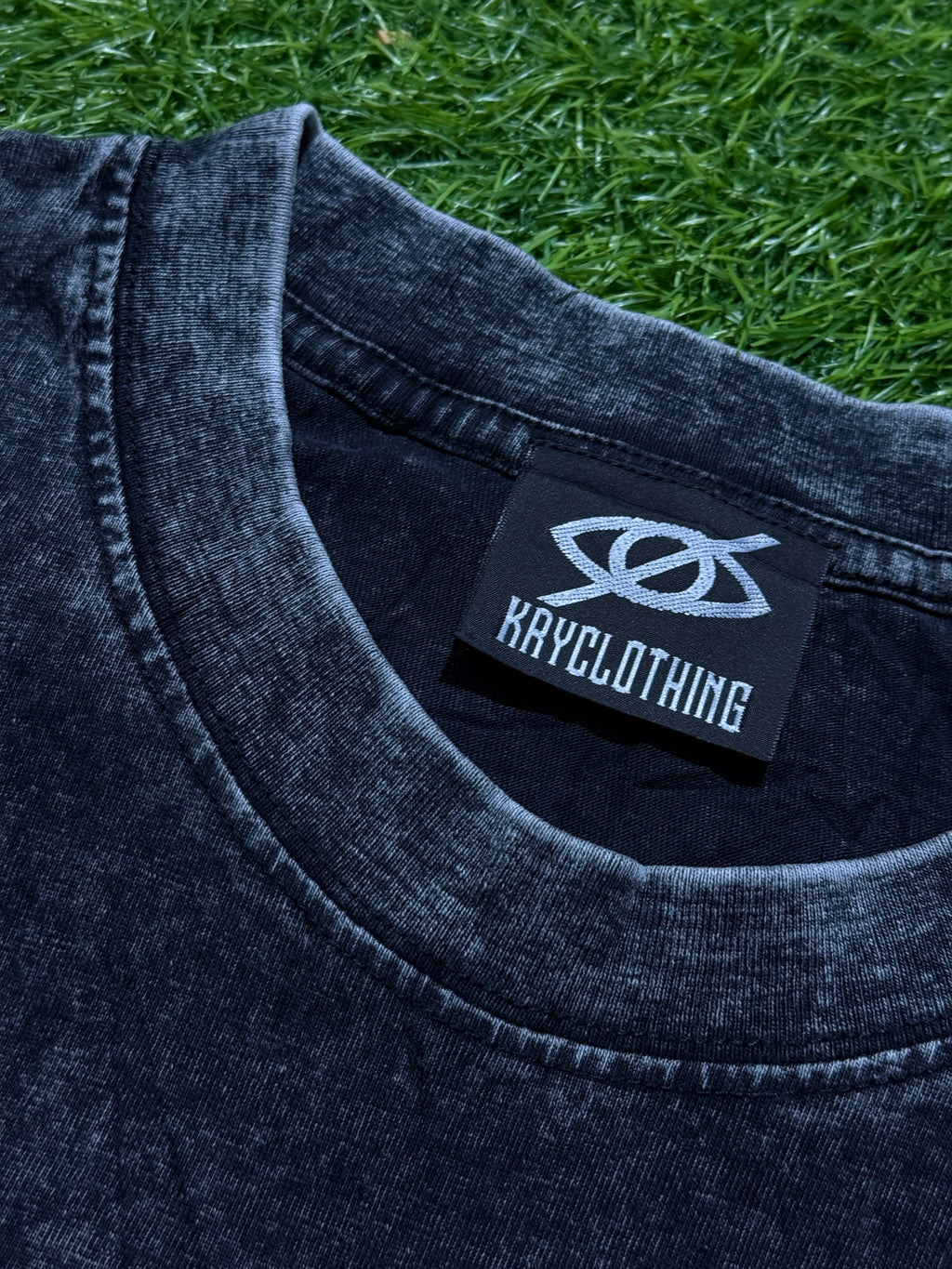 9th- Kay acid wash dropshoulder