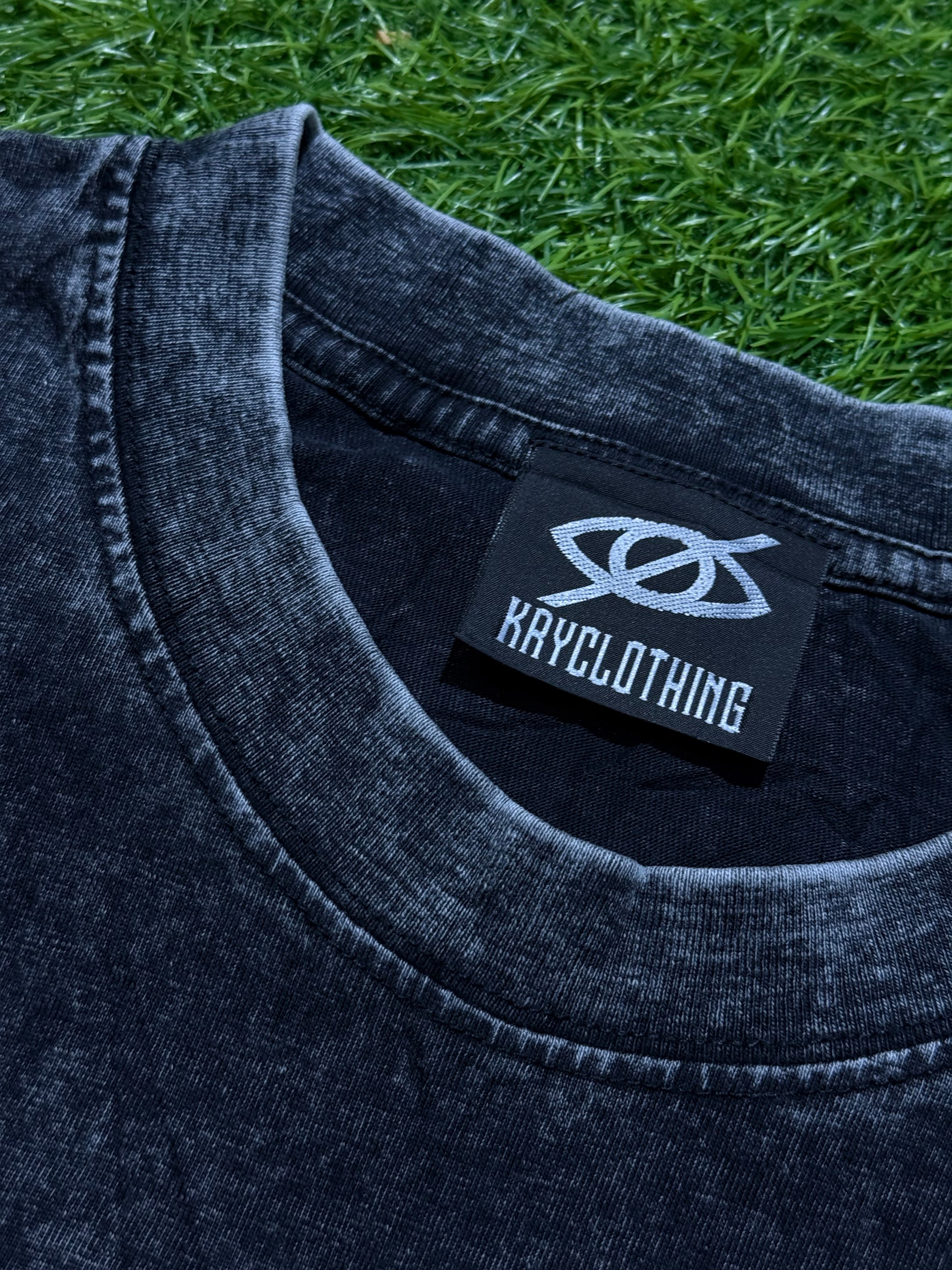 9th- Kay acid wash dropshoulder
