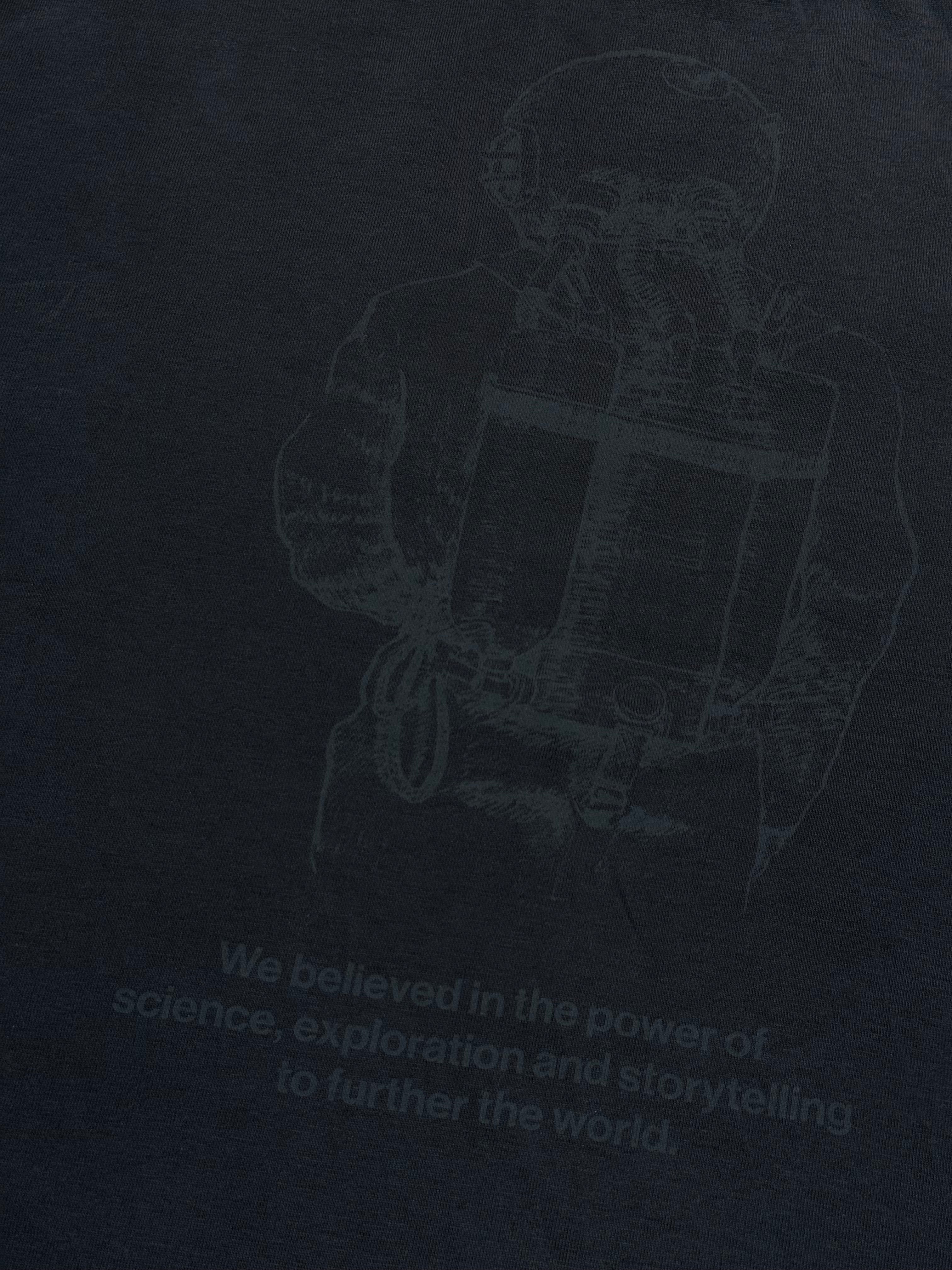 National Geographic X astronaut on back