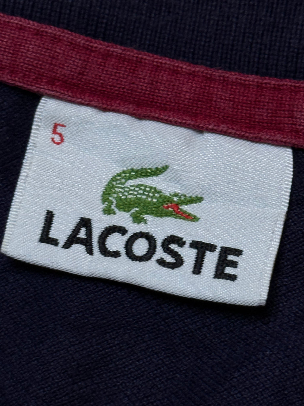 A- Lacoste Polo