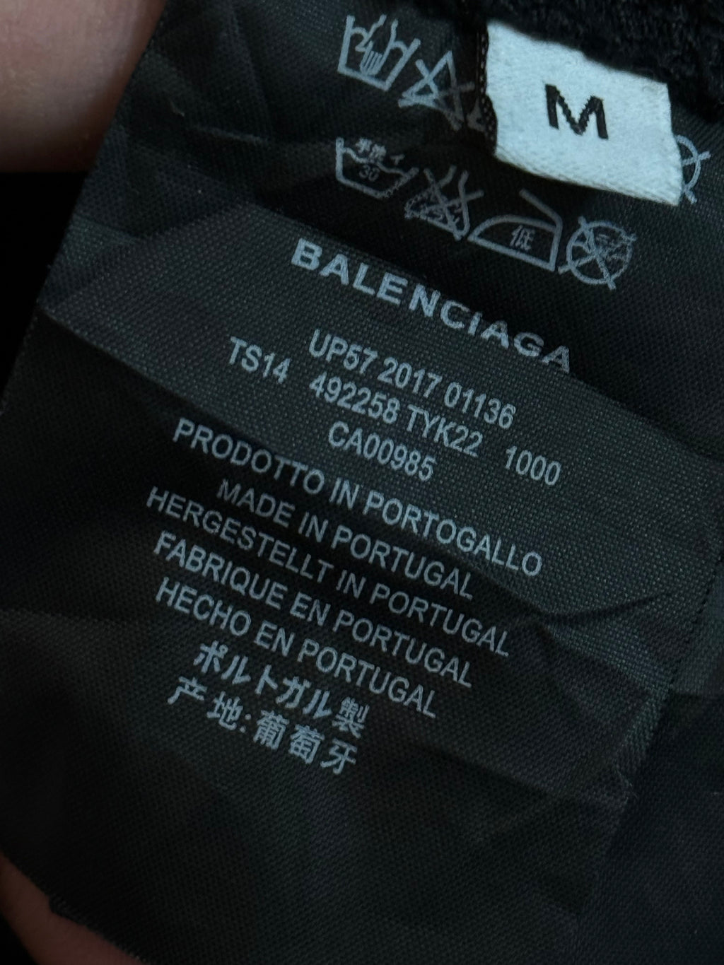 7th- Balanciaga shirt            (brand new)