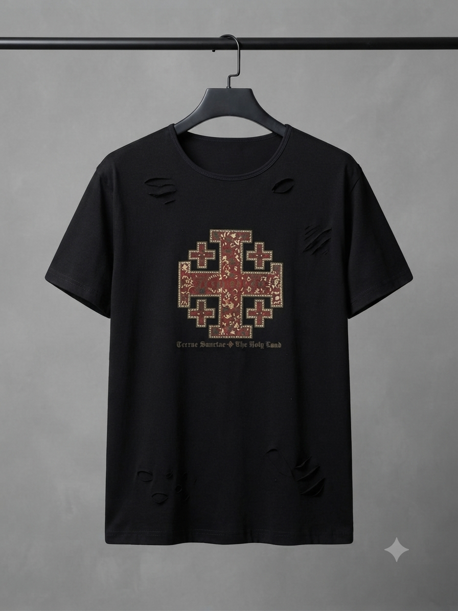 Pull & Bear ripped shirt