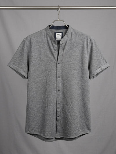 Zara stretchable denim buttondown
