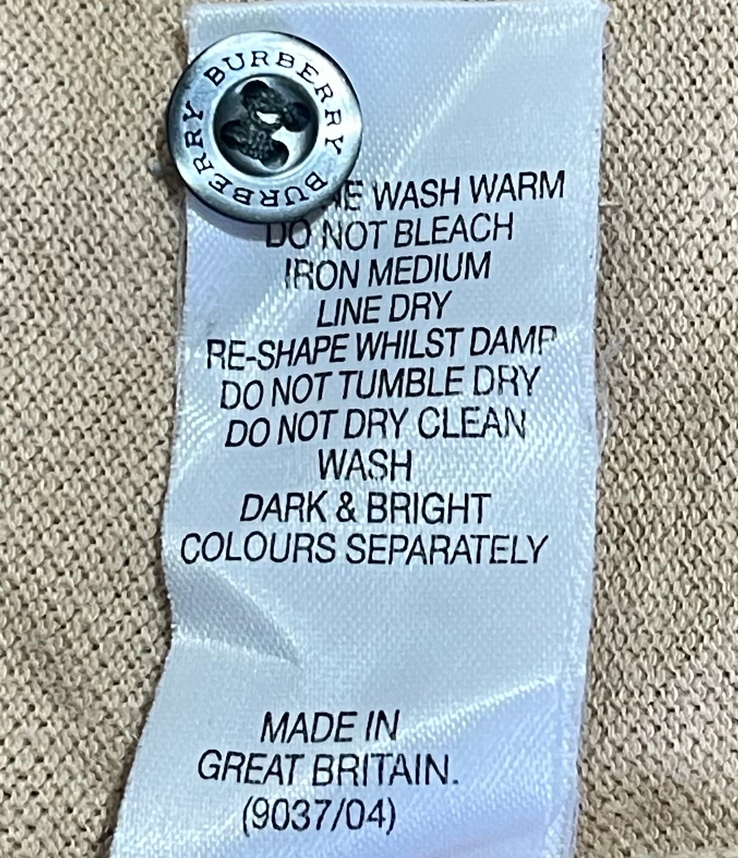A - BURBERRY POLO