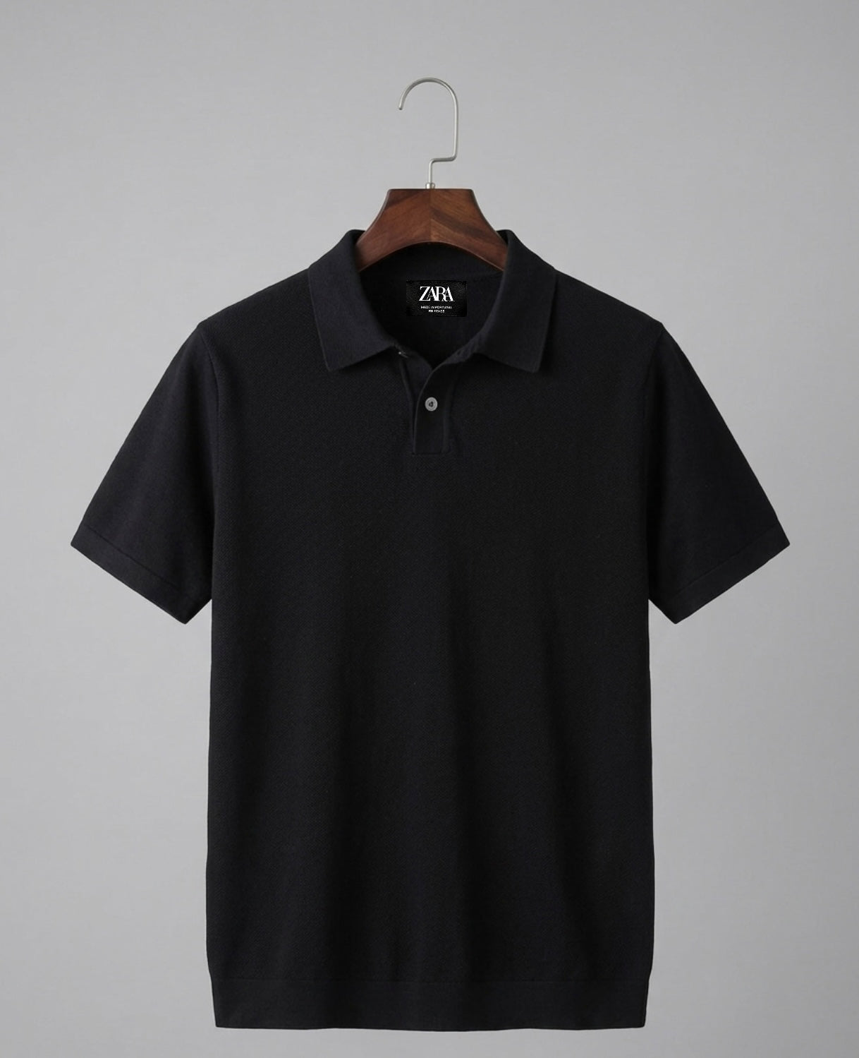 A - ZARA KNITTED - POLO